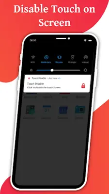 Touch Disable android App screenshot 2